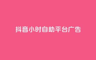 抖音24小时自助平台广告 - 卡密货源网