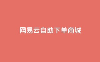 网易云24h自助下单商城,抖音24小时业务平台 - ks和快手是一个平台 - 抖音卖粉丝