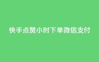 快手点赞24小时下单微信支付,黑马卡盟网 - 拼多多上粉丝是怎么来的 - QQ名片互赞在线网址
