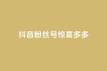 抖音粉丝号 惊喜多多.cn,cf低价黑号发卡网 - 拼多多现金大转盘助力50元 - 网易云音乐业务低价自助下单
