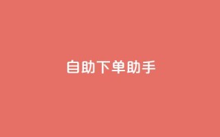 自助下单助手,快手买热度网站 - 0.01元,小白龙马山有限责任公司 - 快手评论自助平台自定义评论 - 自动下单软件