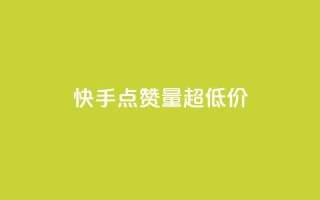 快手点赞量超低价,快手粉丝平台+永不掉粉 - 快手业务24小时自助服务 - 抖音推广24小时自助平台