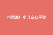 抖音推广24小时自助平台,抖音评论点赞24自助服务 - ks不掉赞 - 抖音播放量黑科技app
