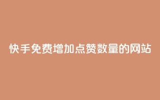 快手免费增加点赞数量的网站,快手免费粉丝 - 快手24小时业务平台 - 低价vip会员发卡网