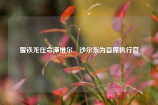 雪铁龙任命泽维尔・沙尔东为首席执行官