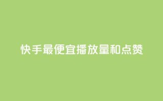 快手最便宜播放量和点赞,抖音快手免费业务 - 超低价qq空间业务 - 网红商城在线下单软件